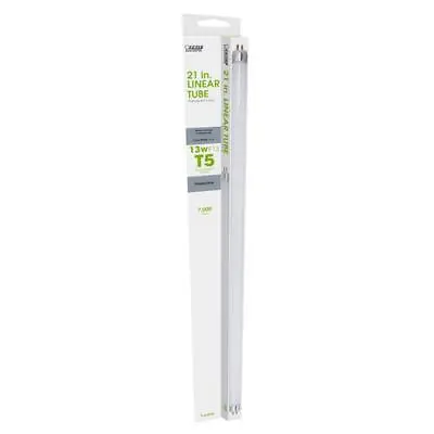 Feit Electric 13 W T5 0.63 In.   D X 21 In.   L Fluorescent Bulb Cool White Line • $7.99