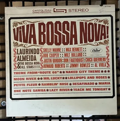 Viva Bossa Nova! - Various Artists - Capitol Records ST 1759 STEREO • $3