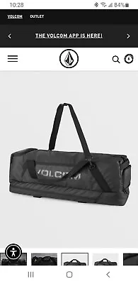 🔥Milton Martinez Skate Vitals Black Duffle Bag By Volcom 35 🔥 • $75