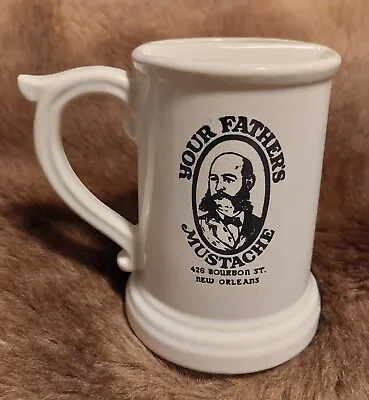 Cool 1970's Your Father's Mustache Coffee Mug Beer Stein Travel Drinking Cup • $20.99