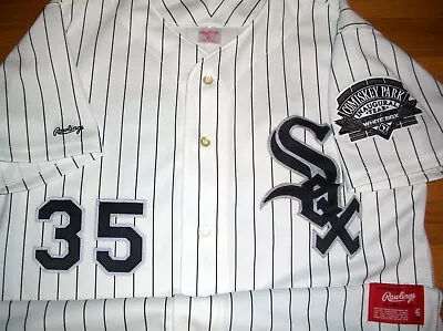 1991 Chicago White Sox Frank Thomas Authentic Game Jersey Sz 46 Rawlings USA Vtg • $29.99