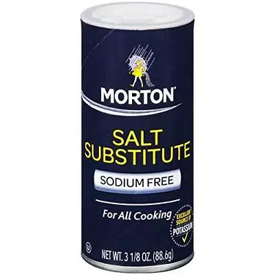 Morton Salt Substitute Sodium Free 3.12 Ounce • $11.39