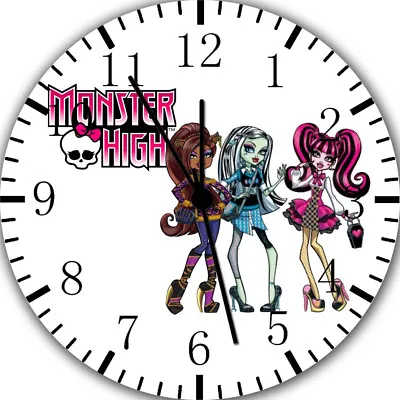 Monster High Frameless Borderless Wall Clock For Gifts Or Home Decor E134 • $22.95