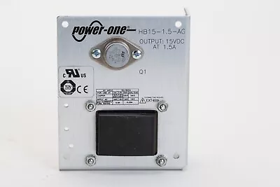 Power-One Power Supply HB15-1.5-A - 15 VDC @ 1.5 Amps Fully Tested Under Load • $9.95