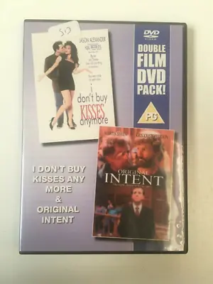I Don't Buy Kisses Anymore / Original Intent DVD Combo DVD Drama Jason Alexander • £1.95