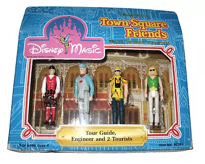 NEW  1988 Disney Magic Town Square Friends TOUR GUIDE & 3 Others No. 60301 • $2.50