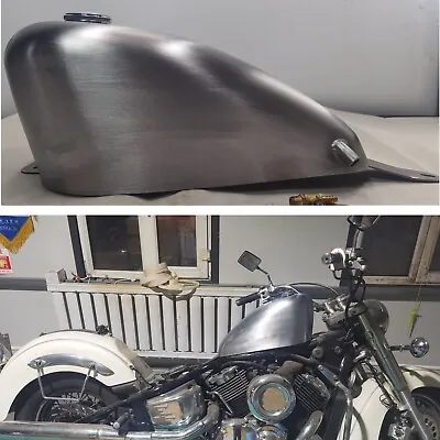 Motorcycle Petrol Fuel Tank 10L Fit For YAMAHA DRAGSTA R1100 XVS1100 V-star1100 • $259.31