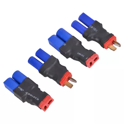 4pcs EC5 To T-Plug Deans Style Male Female Adapter For RC Lipo Battery NO Wire • $6.99