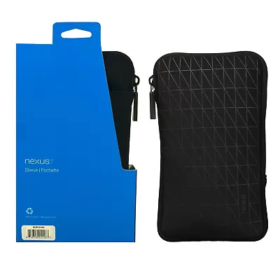 Google - Neoprene And Microfiber Cushion 7  Inch Tablet Sleeve W/Outer Pocket • $10.99