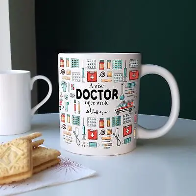 £13.49 • Buy Doctor Jumbo Mug - Funny Gift For Medical Professional - Big Coffee/Tea Cup