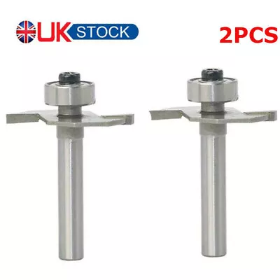 £7.96 • Buy 2mm Slot Cutter For Knock On Edging For VW Campervan T Trim Edging Router Bit 2x