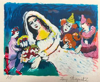 Zamy Steynovitz Wedding At The Circus  Hand Signed Limited Serigraph • $39.99