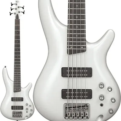 Ibanez 5 Strings Electric Bass SR305E-PW (Pearl White)  From JAPAN • $486