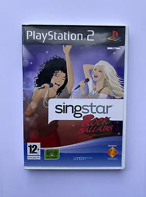 £5.95 • Buy SingStar Rock Ballads - PlayStation 2 - VGC W/ Manual - FAST AND FREE SHIPPING