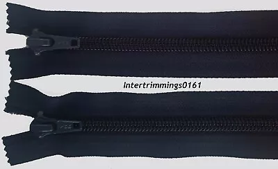 £4.99 • Buy Zip Dark Navy, 27 /68.5cm, Nylon Teeth Plastic Two Way Closed End, Free P&p
