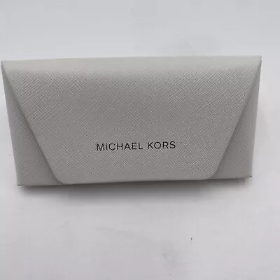 New Michael Kors White Authentic Eyewear Eyeglasses Glasses Case Only • $10.48