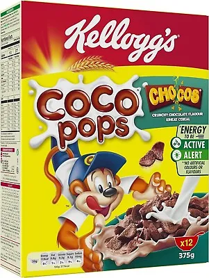 Kellogg's Coco Pops 375g Free Shipping World Wide • $63.79