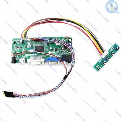 Lvds LCD Driver Controller Convert Board Monitor Kit For LTN156AT20/B156XTN02.2 • $23.67