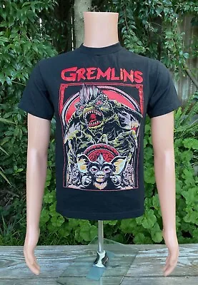 Gremlins 1984 Horror Fantasy Movie Classic Graphic Print Tshirt Size S Mogwai • $18.99