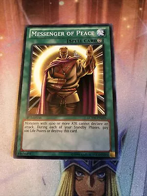 Yugioh Messenger Of Peace Common LCYW-EN266 1st Ed Lightly Played • $2.90