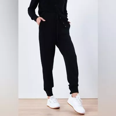 Quince Mongolian Cashmere Sweatpants In Black - Various Sizes • $53.55