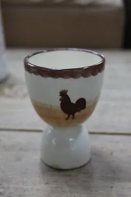 Vintage Rooster/Chicken Dual Egg Cup Western Germany 4  Tall • $4