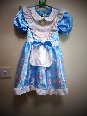 £3.99 • Buy Girls Disney Alice In Wonderland  Fancy Dress Costume Age 7-8 By  George