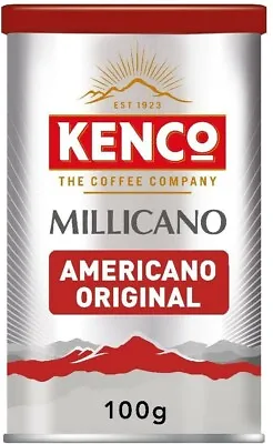 Kenco Millicano Americano Original Instant Coff 100g (Total Of 6 Jars) • £45