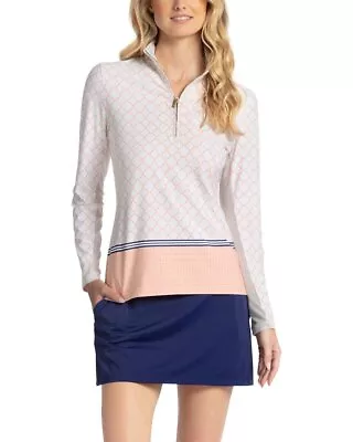 Cabana Life Fisher Island 1/4 Zip Top Women's • $49.99