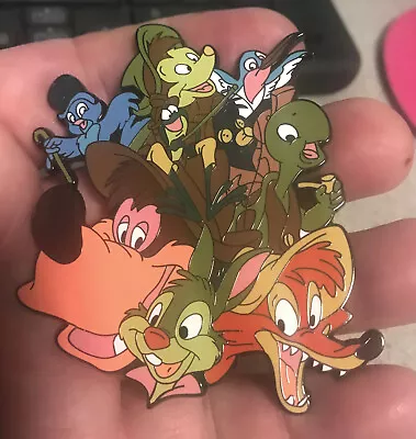 $15.99 • Buy Pin Splash Mountain Cluster Song Of The South 3  Jumbo Fantasy Br'er Rabbit Bear