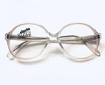 Vintage Safilo Petite Elasta 2517 Clear Pearl Plastic Kids  Lady Eyeglasses • $49.99