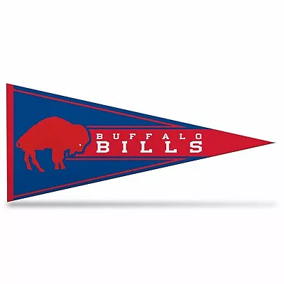 Buffalo Bills NFL Retro Mini Pennant 9 X4  New Felt Made In USA  • $2.99