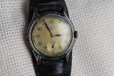 Rare Vintage 1945-50 German Men's Watch GUB Glashutte • $65