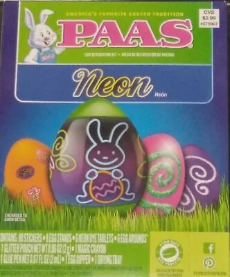 Paas - NEON - Easter Egg Decorating Kit  • £2.89