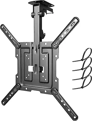 Flip Down TV Mount Manual Folding Ceiling TV Mount For Most 23'' To 55'' • $63.23