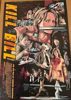 Kill Bill Vol. 1 By Stephen Bliss 24x36 Poster Art Print Not Mondo X/75 • $180