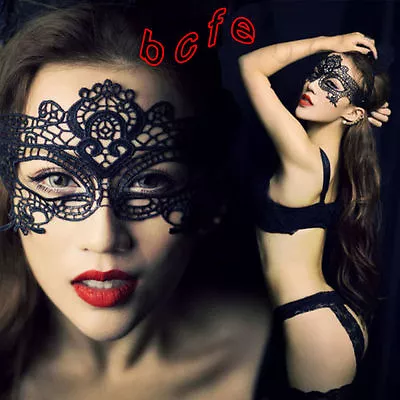 £3.99 • Buy Black Stunning Venetian Masquerade Lace Eye Masks