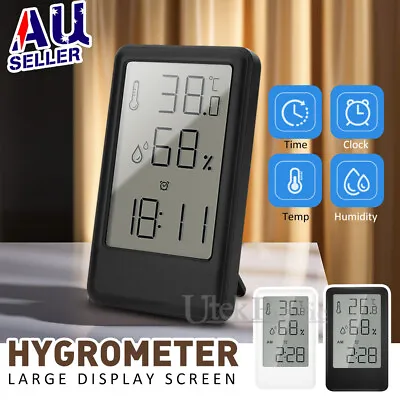 Digital Thermometer Hygrometer Temperature Indoor Outdoor LCD Humidity Meter OZ • $10.95