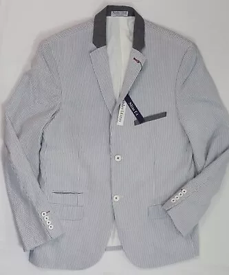 Paisley & Gray Slim Fit Seersucker Cotton Sport Coat NWT New Blazer L/42 • $39.90