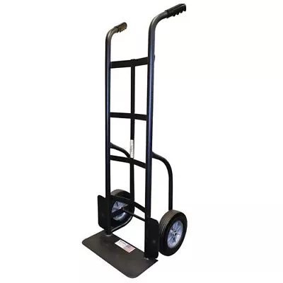 1000Lb Black Heavy Duty Dual Handle Steel Hand Truck 10  Tire Large Cart Trolley • $206