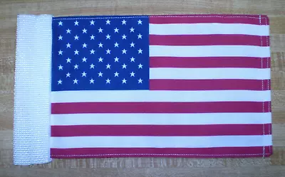 Motorcycle Flag USA Handmade In USA 6x10 Inch Antenna And Flagpole Mount • $15