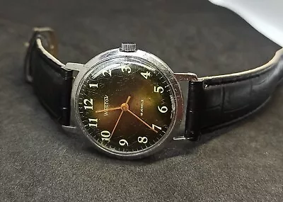 Vintage Men's Watch Vostok 18 Jewels Mechanical Soviet USSR • $35