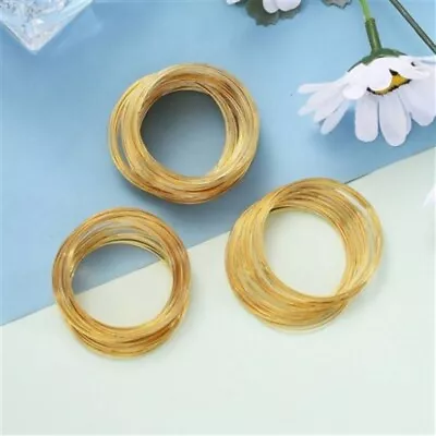 Steel Memory Wire For Bracelet MakingGolden 200gr • £6.05