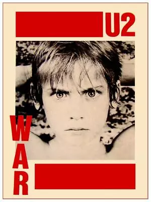 U2 - LARGE POSTER - War Album Promo - Wall Art Print • $26.89