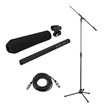 Sennheiser MKH-416 Short Interference Tube Microphone - KM Mic Stand - 25' XLR • $999