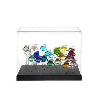 Lalique Crystal Aquarium Holds 25 Fish (Fish Not Included) IN STOCK • £1295