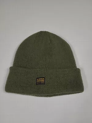 G-Star Raw Effo Beanie Long | Olive Green | Knitted | Hat | Cap Beenie  • $25