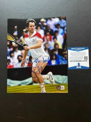 $125 • Buy John McEnroe Rare! Signed Autographed Tennis Legend 8x10 Photo Beckett BAS Coa