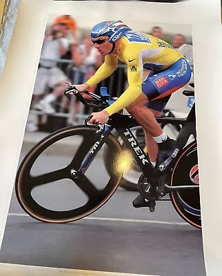 £137.59 • Buy Lance Armstrong Autographed Poster 2003 Tour De France Poster