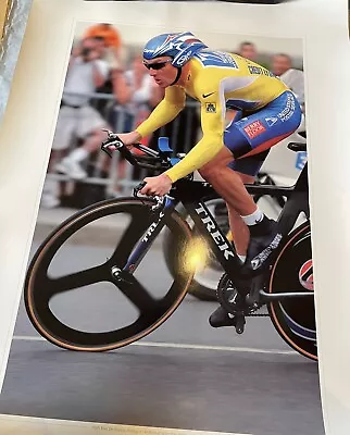 Lance Armstrong Autographed Poster 2003 Tour De France Poster • £132.97